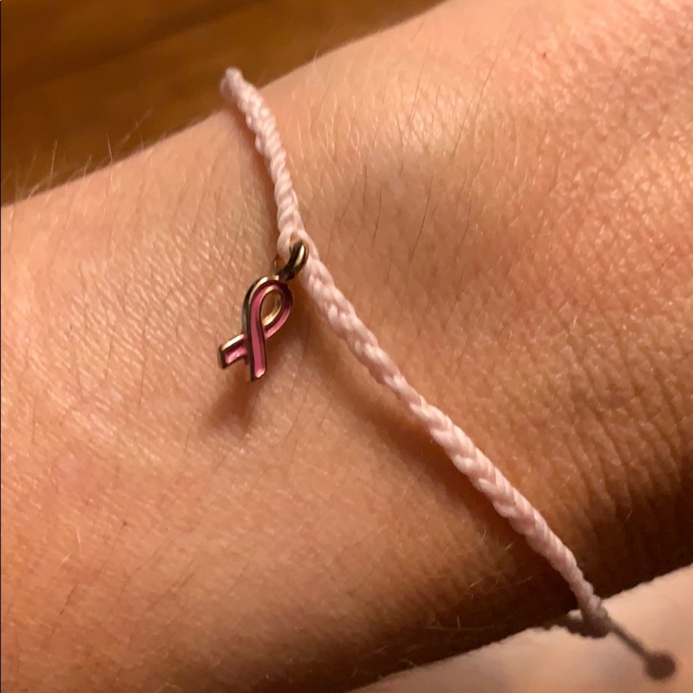 Pura Vida breast cancer bracelet